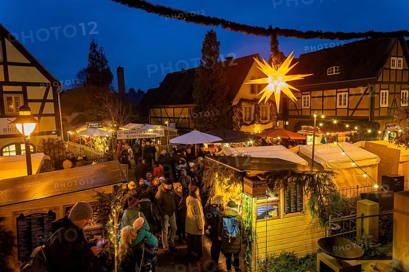 The Elbhangfest Christmas market on Körnerplatz is still an insider's tip in Dresden's Christmas scene