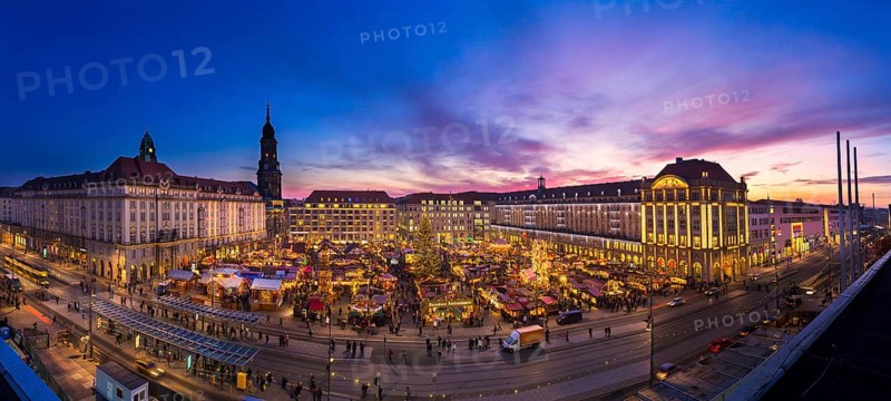 The Striezelmarkt, which has been held since 1434, is the oldest Christmas market in Germany and takes place on the Altmarkt. In 2009 the market was redesigned, a special landmark is for example the world's largest candle arch