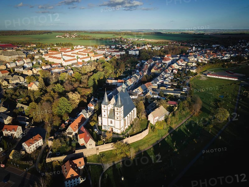 The Protestant town church of St. Nikolai is a late Gothic hall church with older components in Geithain in the district of Leipzig in Saxony. It belongs to the parish of Geithain in the parish of Geithainer Land in the Protestant Lutheran Church of Saxony and characterises the townscape of Geithain