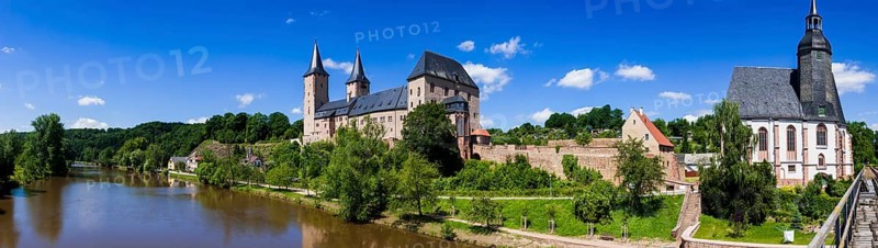 Rochlitz Castle and St Peter's Church