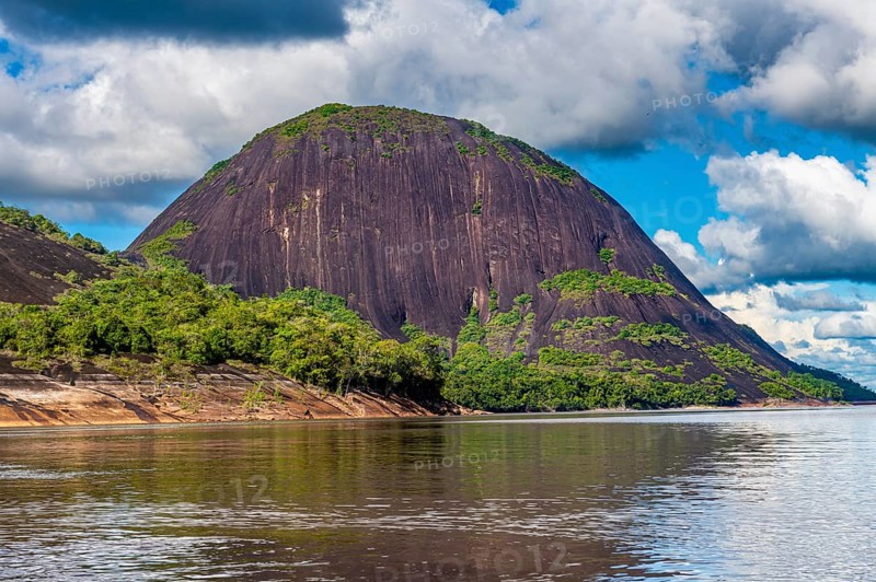 Huge granite hills, Cerros de Mavecure, Eastern Colombia