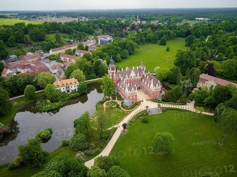 Prince Pückler Park and Bad Muskau Palace