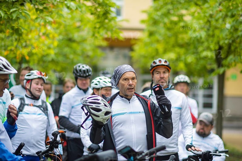 Prominent guests at the Active for Rare Diseases fundraising run