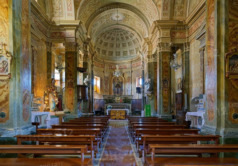Chiesa Parrocchiale di Maria Vergine del Carmine, Grinzane Cavour, Barolo area, Langhe, Piedmont, Italy, Europe