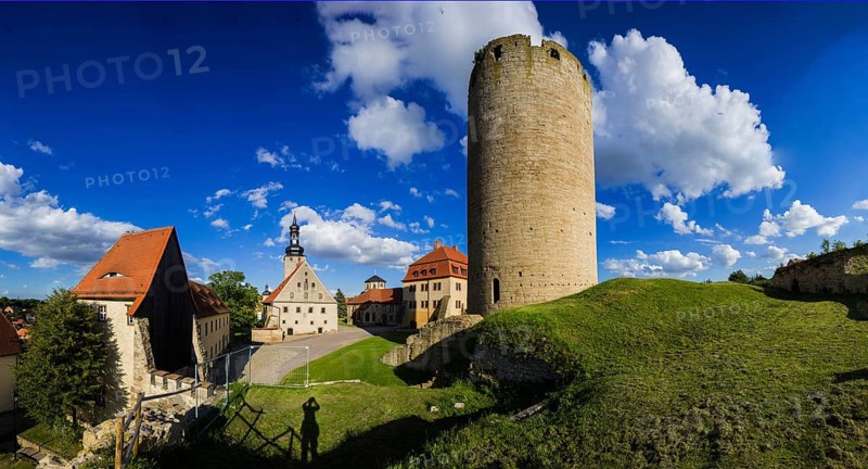 Querfurt Castle is located in the town of Querfurt in Saalekreis, Saxony-Anhalt. The hilltop castle is one of the largest medieval castles in Germany