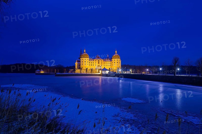 Moritzburg Baroque Palace in Winter