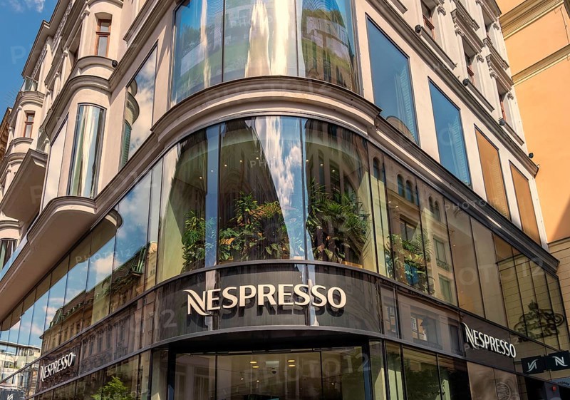 Nespresso shop, Kärntner Strasse, Vienna, Austria, Europe