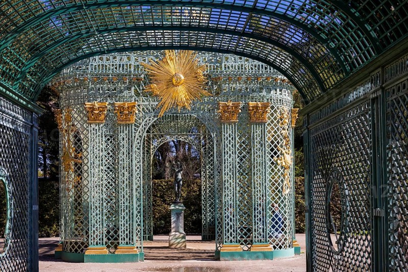 Sanssouci Palace, Royal Summer Palace with 18th century furniture and famous vineyard terraces