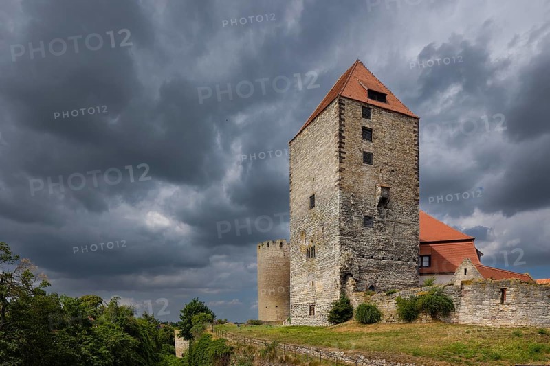 Querfurt Castle is located in the town of Querfurt in Saalekreis, Saxony-Anhalt. The hilltop castle is one of the largest medieval castles in Germany