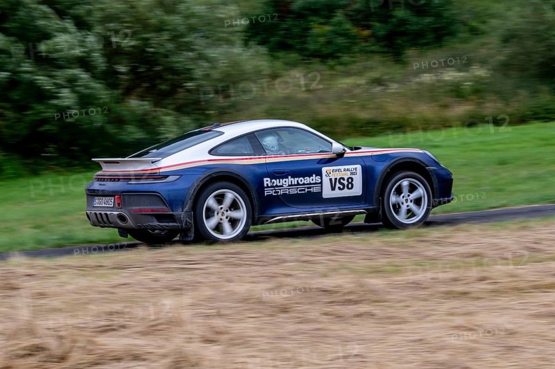 ADAC Eifel Rally Festival 2023, Porsche 911 Dakar, Vulkaneifel, Rhineland-Palatinate, Germany, Europe