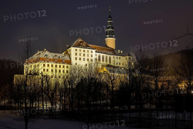 Weesenstein Castle in Winter
