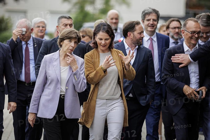 Annalena Bärbock (Bündnis 90 Die Grünen), Federal Minister for Foreign Affairs, and Catherine Colonna, Minister for Foreign Affairs of France, photographed during a joint Franco-German meeting in Lauterbourg, 21.07.2023., Lauterbourg, Germany, Europe