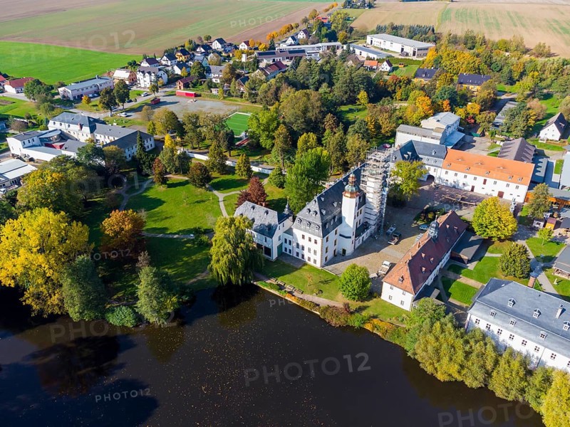 Blankenhain Castle in Blankenhain near Crimmitschau was once part of a knight's estate and, together with the German agriculture Museum on the grounds, is now a unique museum complex in Germany