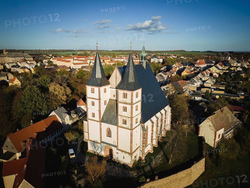 The Protestant town church of St. Nikolai is a late Gothic hall church with older components in Geithain in the district of Leipzig in Saxony. It belongs to the parish of Geithain in the parish of Geithainer Land in the Protestant Lutheran Church of Saxony and characterises the townscape of Geithain