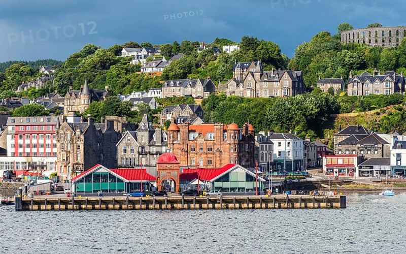 Oban Bay and Marina, Oban, Argyll and Bute, Scotland, UK