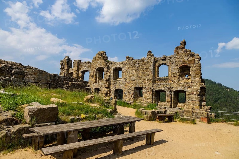 Oybin Castle and Monastery Ruins