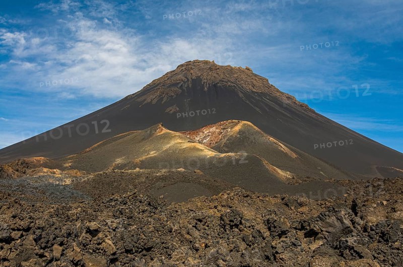 Vulcano on Fogo. Cabo Verde. Africa