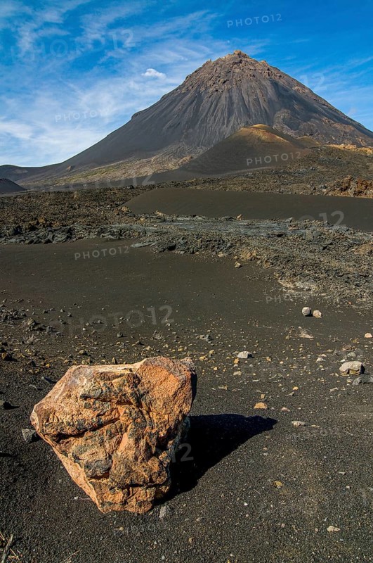 Vulcano on Fogo. Cabo Verde. Africa