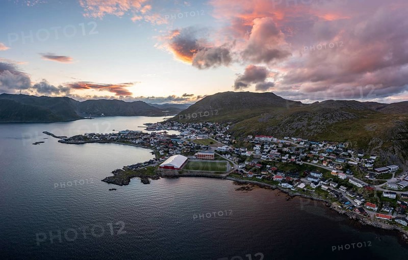 Honningsvag, Mageroya Island, Nordkapp, Troms og Finnmark, Norway, Europe