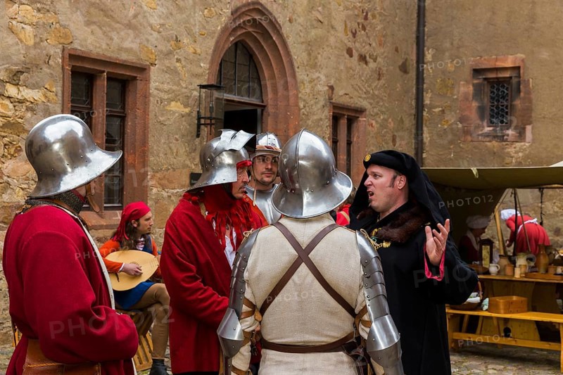 Everyday life in 1470 at Kriebstein Castle