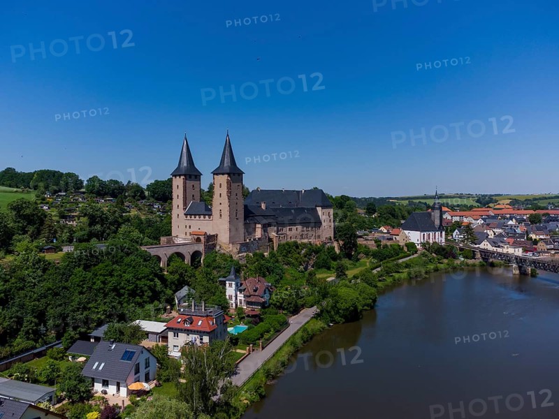 Rochlitz Castle with St. Peter's Church