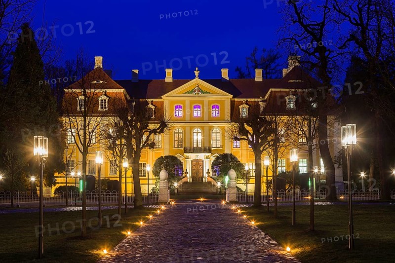 Baroque Rammenau Castle, Rammenau Castle in Rammenau near Bischofswerda in the district of Bautzen is one of the most beautiful preserved baroque country castles in Saxony