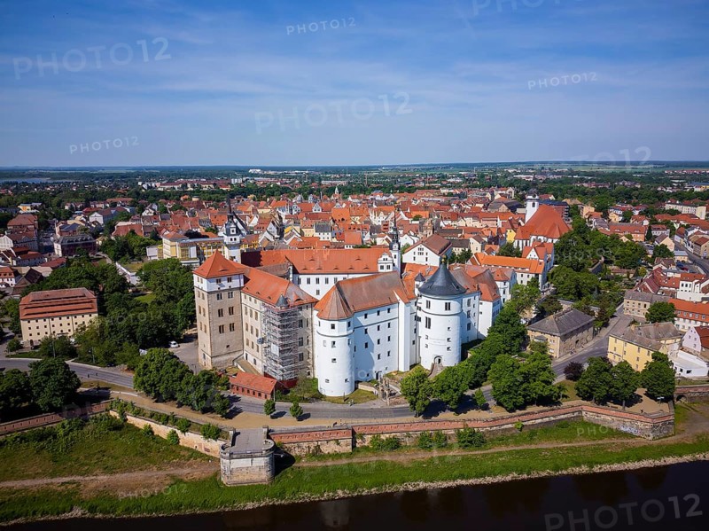 Torgau with Hartenfels Castle
