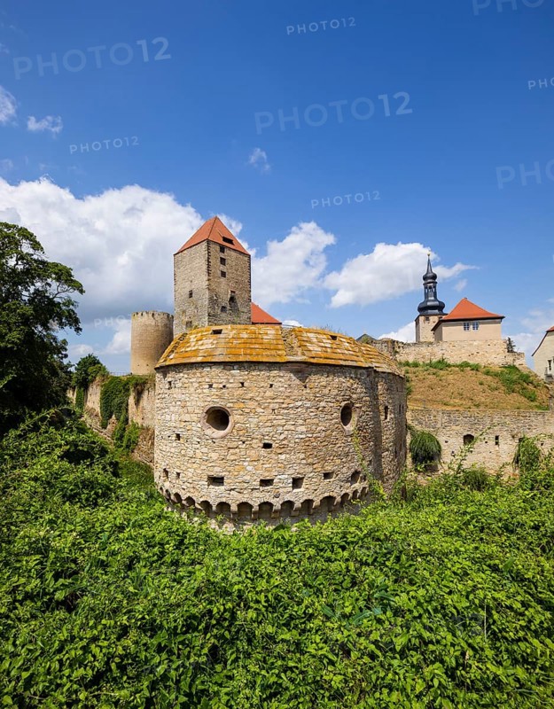 Querfurt Castle is located in the town of Querfurt in Saalekreis, Saxony-Anhalt. The hilltop castle is one of the largest medieval castles in Germany