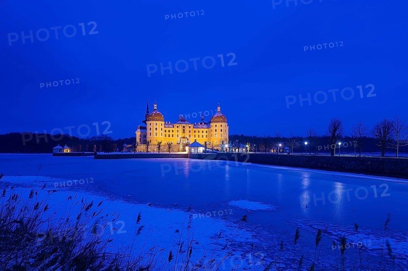 Moritzburg Baroque Palace in Winter