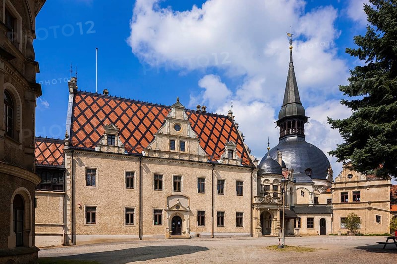 Schönfeld Castle near Grossenhain