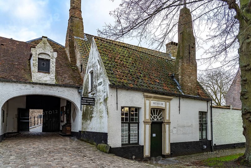 Museum of the Beguinage in Bruges, Belgium, Europe