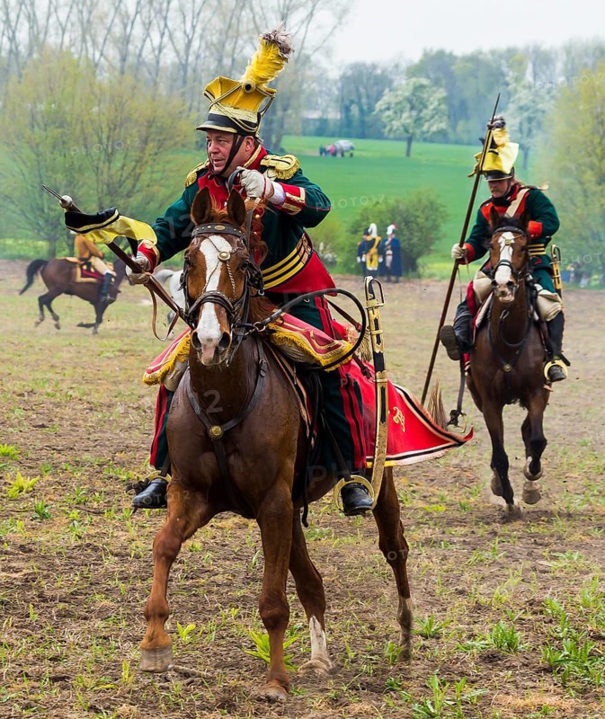 Battle re-enactment Grossgörschen