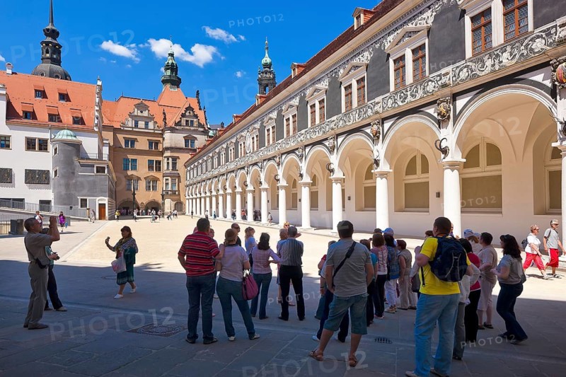 Stable courtyard of Dresden Castle