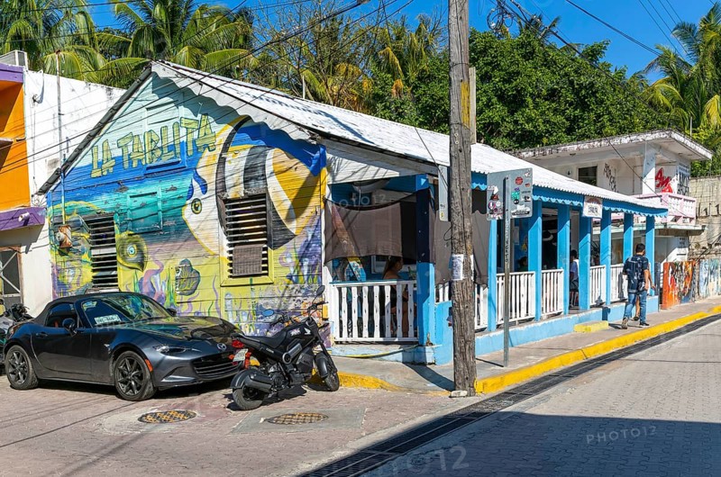 La Tablita bar Hemingway, Isla Mujeres, Caribbean Coast, Cancun, Quintana Roo, Mexico, Central America
