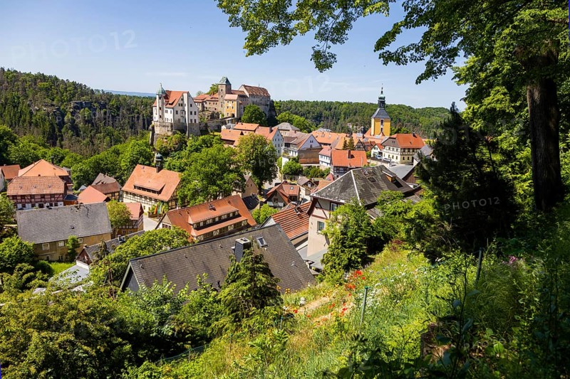 Hohnstein Castle and Town in Saxon Switzerland