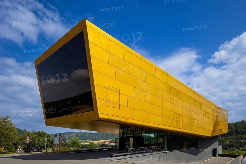 Striking modern visitor centre with astronomical exhibitions on the Bronze Age and digital planetarium