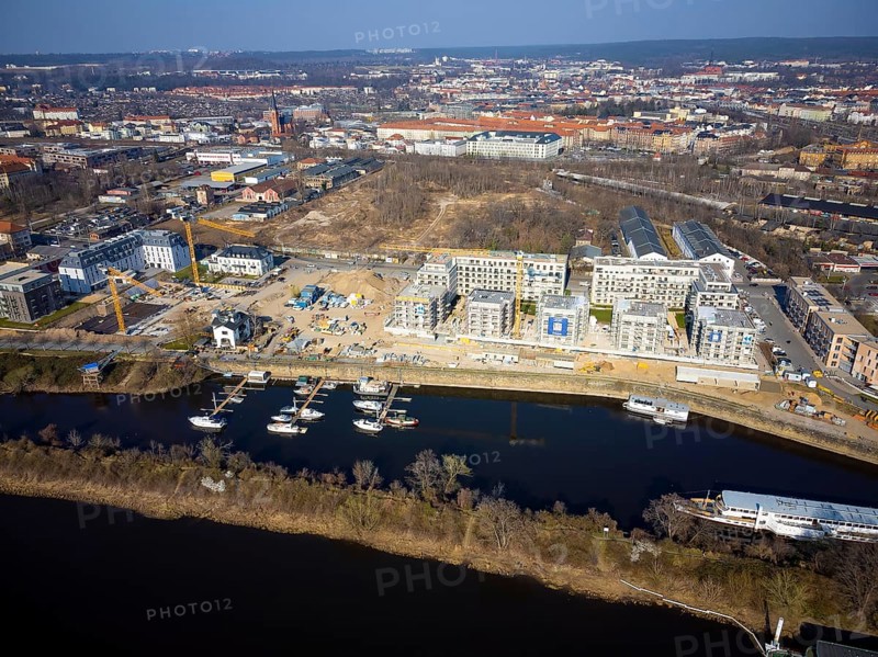Neustadt Harbour and Pöppelmann Ship's Hostel, Hafencity and Marina Garden