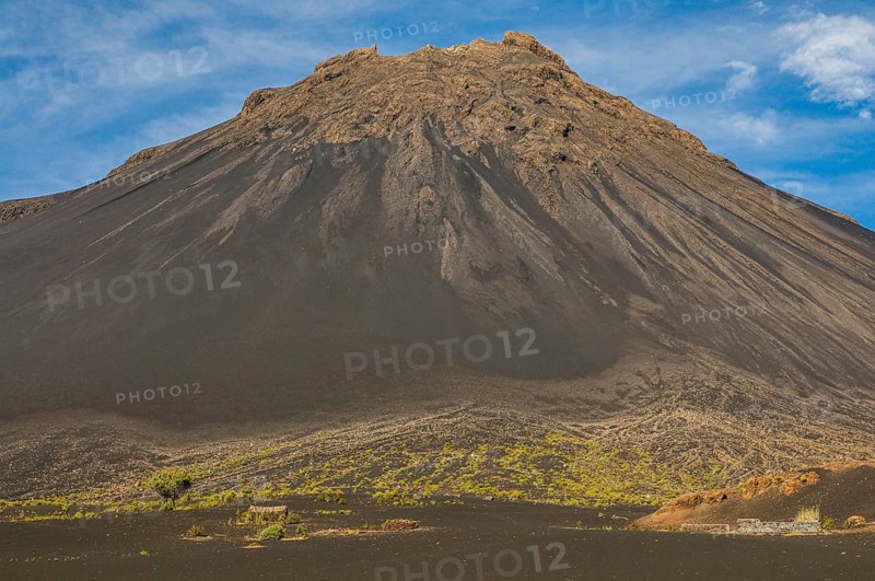 Vulcano on Fogo. Cabo Verde. Africa