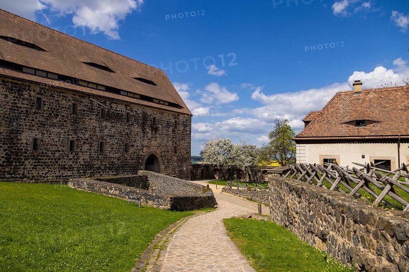 Stolpen Castle, which in its history was converted from a hilltop castle to a palace and later used as a fortress, is located about 27 kilometres east of Dresden, directly south of the historic town centre of Stolpen in the district of Sächsische Schweiz-Osterzgebirge at 356 m above sea level