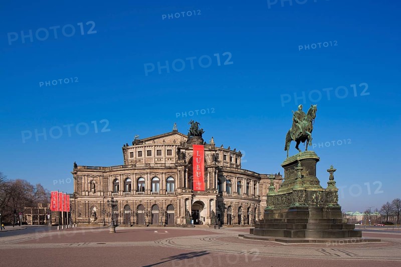 Theatre Square with Semper Opera House