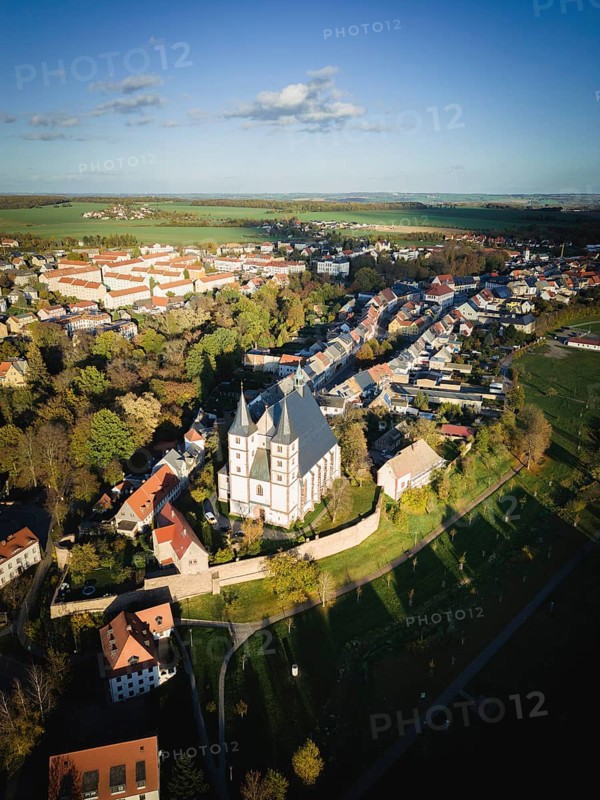 The Protestant town church of St. Nikolai is a late Gothic hall church with older components in Geithain in the district of Leipzig in Saxony. It belongs to the parish of Geithain in the parish of Geithainer Land in the Protestant Lutheran Church of Saxony and characterises the townscape of Geithain