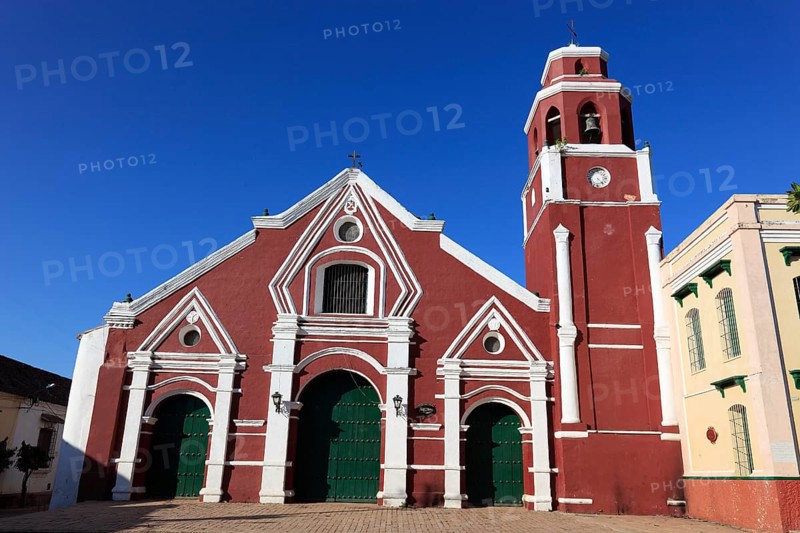 Republic of Colombia, Colombia, Departament Bolivar, City of Mompos, Santa Cruz de Mompox, Iglesia San Francisco, built 1564, Colombia, South America