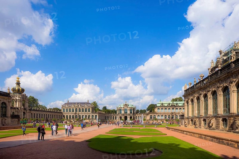 The Zwinger in Dresden is one of the most famous baroque buildings in Germany And it houses museums of world renown