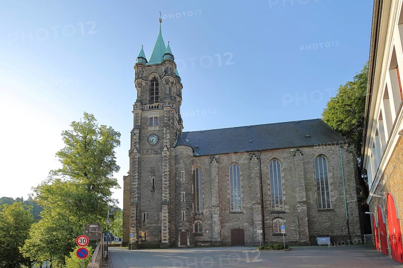 Late Gothic St. Katharinen Church, Saint, Annaberg-Buchholz, Middle Ore Mountains, Erzgebirge, Saxony, Germany, Europe