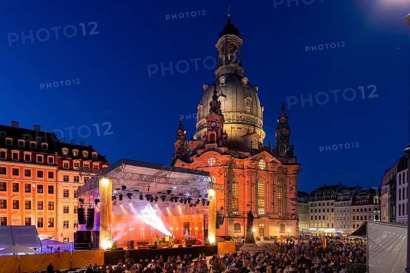 Classic Open Air on Dresden's Neumarkt 02 to 05 September, the exclusive concert event in front of the Church of Our Lady took place for the seventh time. The opening evening on 2 September was dedicated to jazz with the Nils Landgren Funk Unit