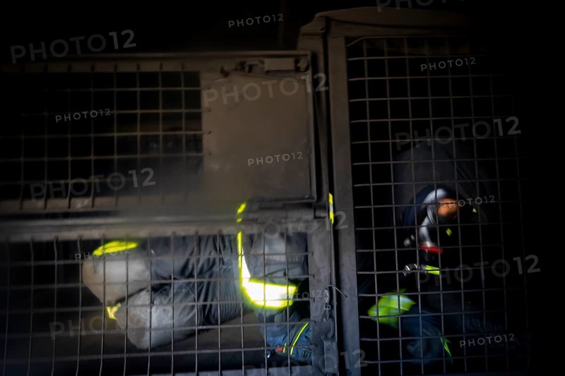 Hot training in the training container