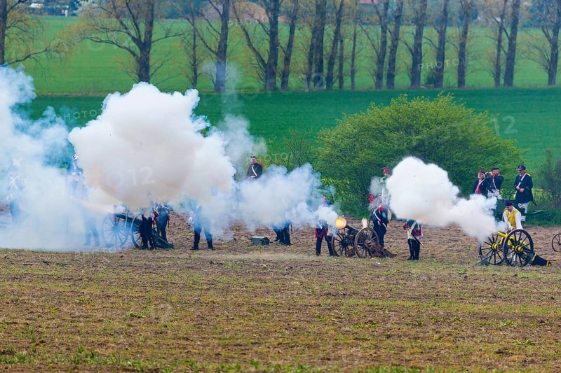 Battle re-enactment Grossgörschen