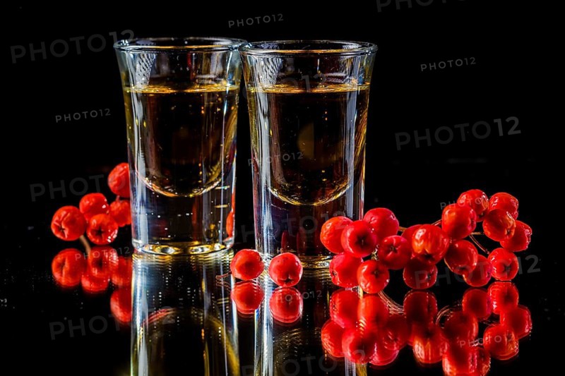 Spirits from the Ore Mountains, here the rowanberry schnapps