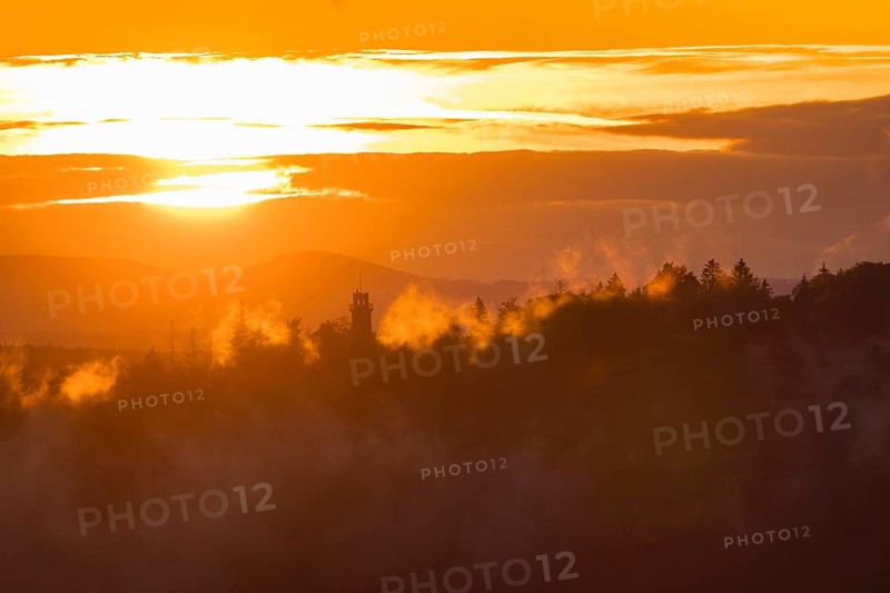 Pfaffenstein in the mist