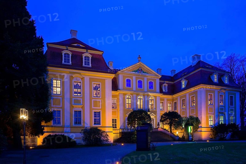 Baroque Rammenau Castle, Rammenau Castle in Rammenau near Bischofswerda in the district of Bautzen is one of the most beautiful preserved baroque country castles in Saxony